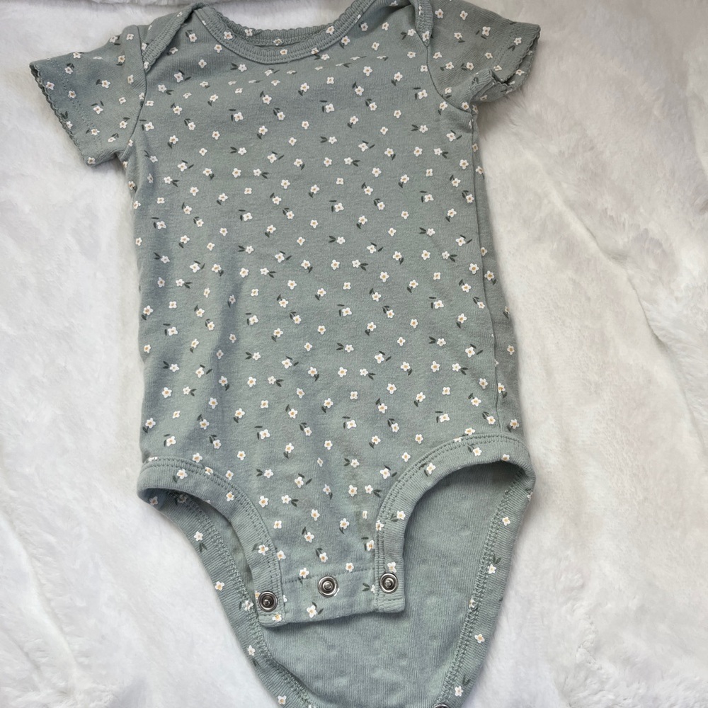 Floral Baby Onesie